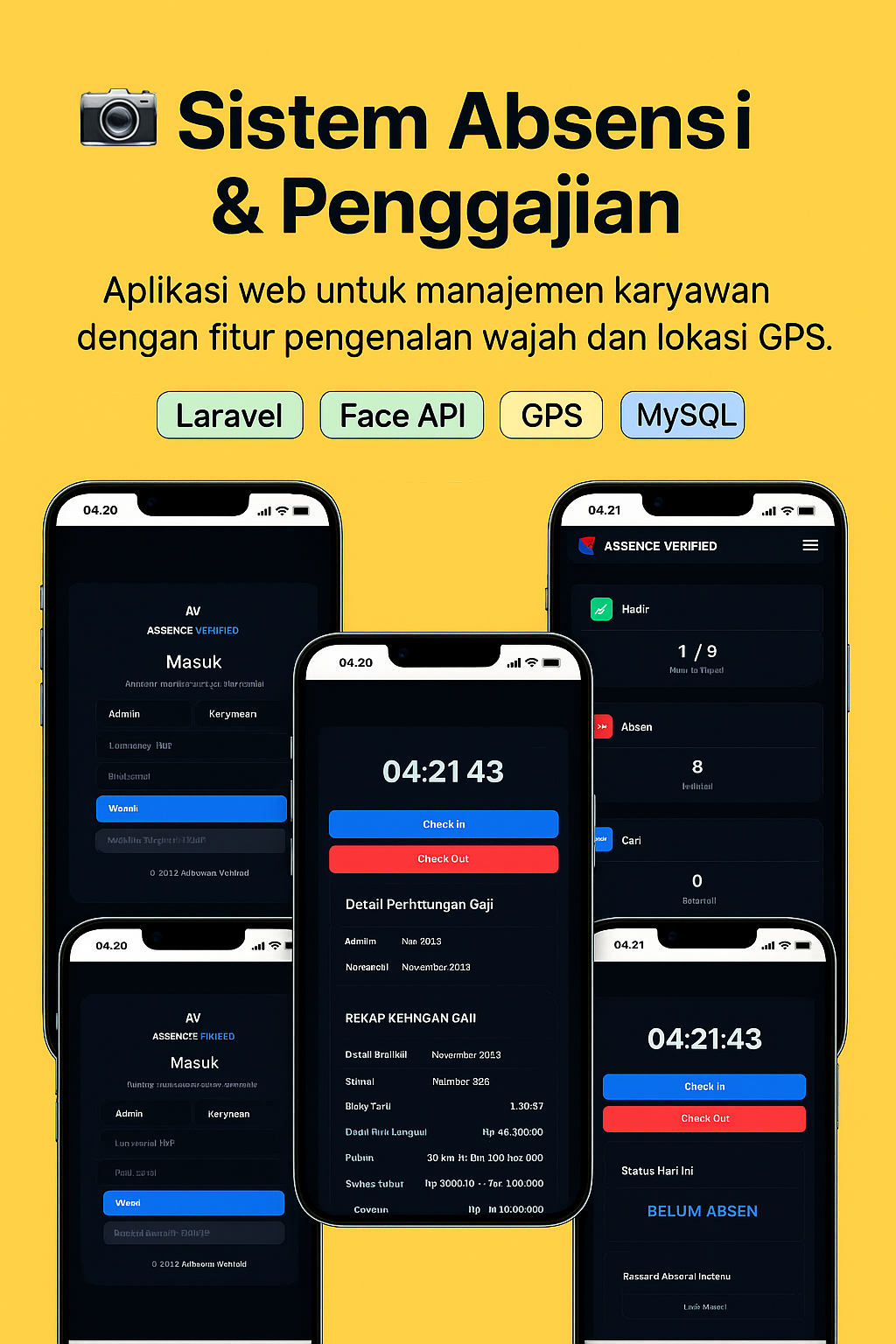 Sistem Absensi & Penggajian